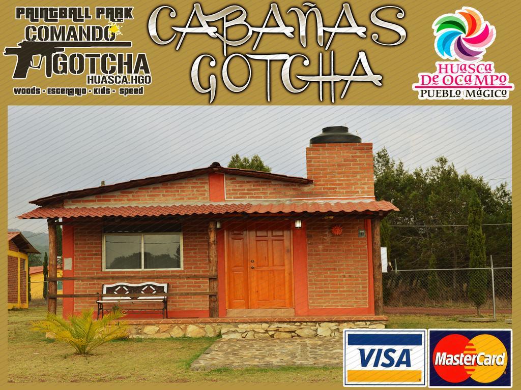 Готель Cabanas Gotcha Huasca Уаска-де-Окампо Екстер'єр фото