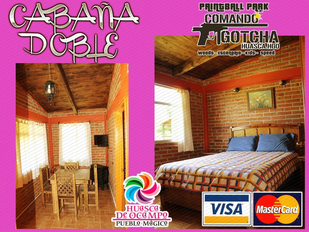 Готель Cabanas Gotcha Huasca Уаска-де-Окампо Екстер'єр фото